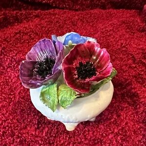 Radnor Hand Made Bone China Staffordshire England Lovely Bouquet of Flowers 50’s